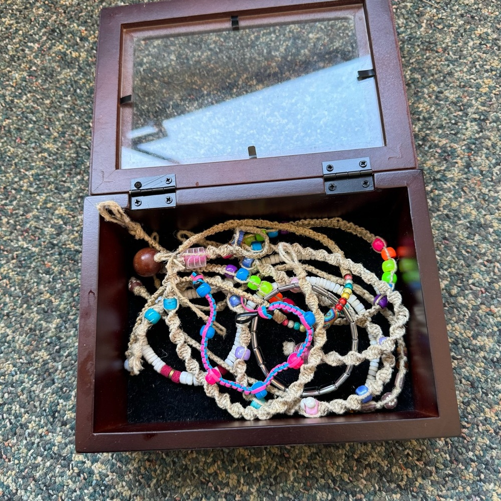 Handmade Hemp and Throwback Jewelry